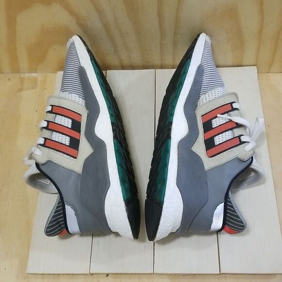 Adidas Size 13 - Mens adidas EQT Support 91/18 Grey Hi-Res - Picture 6 of 8